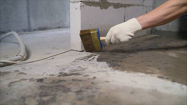 SJ Waterproofing Pros Basement Waterproofing coverage map for Laurelville, OH and surrounding area